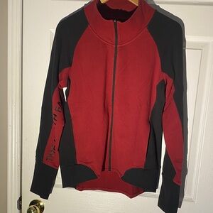 The North Face Red and Black Full-Zip Jacket